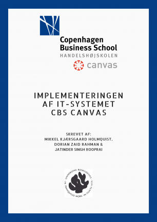 Implementeringen af CBS Canvas